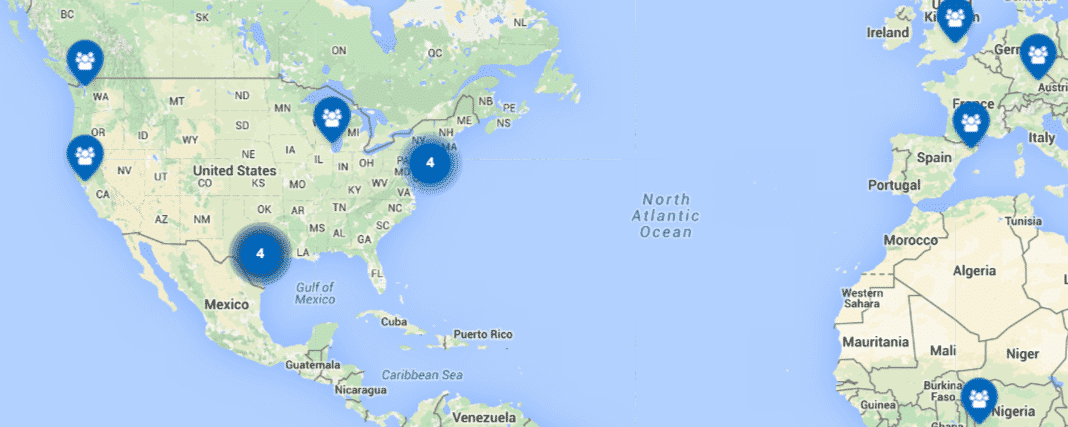 Emergency Notification System Map