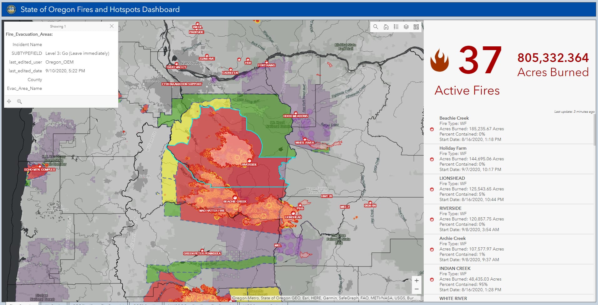 oregon fire map oregon fire map