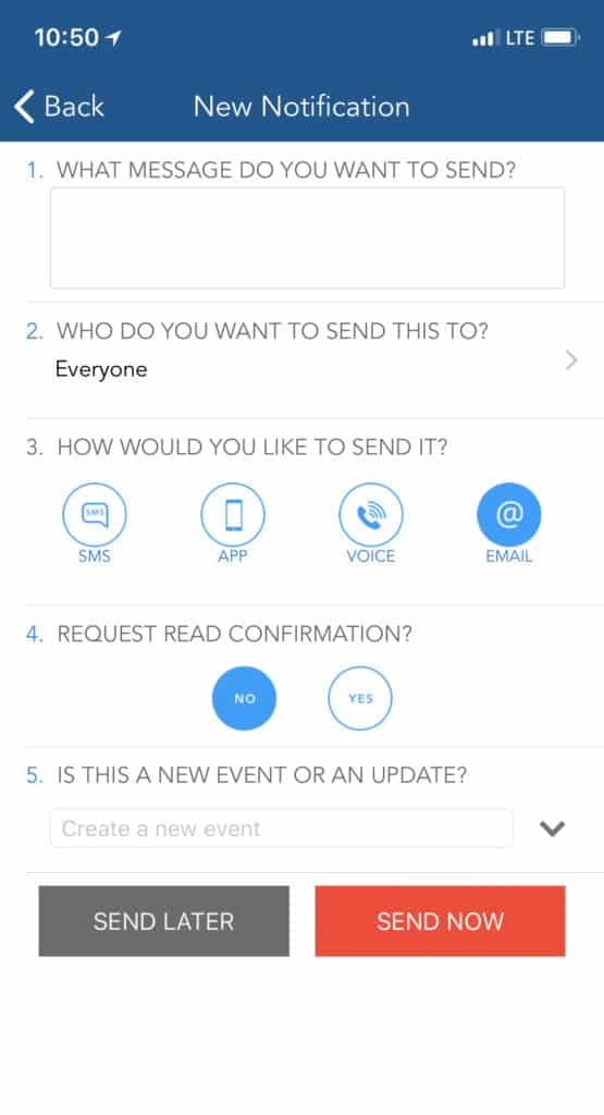 Emergency Notification App - AlertMedia
