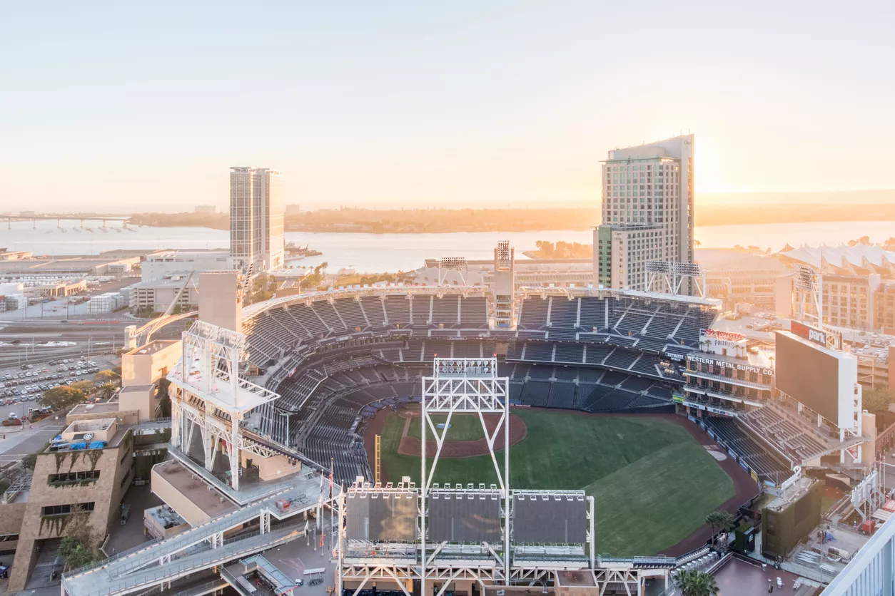 Petco Park baseball field, San Diego, CA, USA