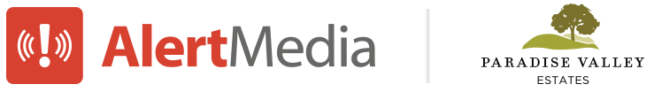 AlertMedia-and-ParadiseValley-logos