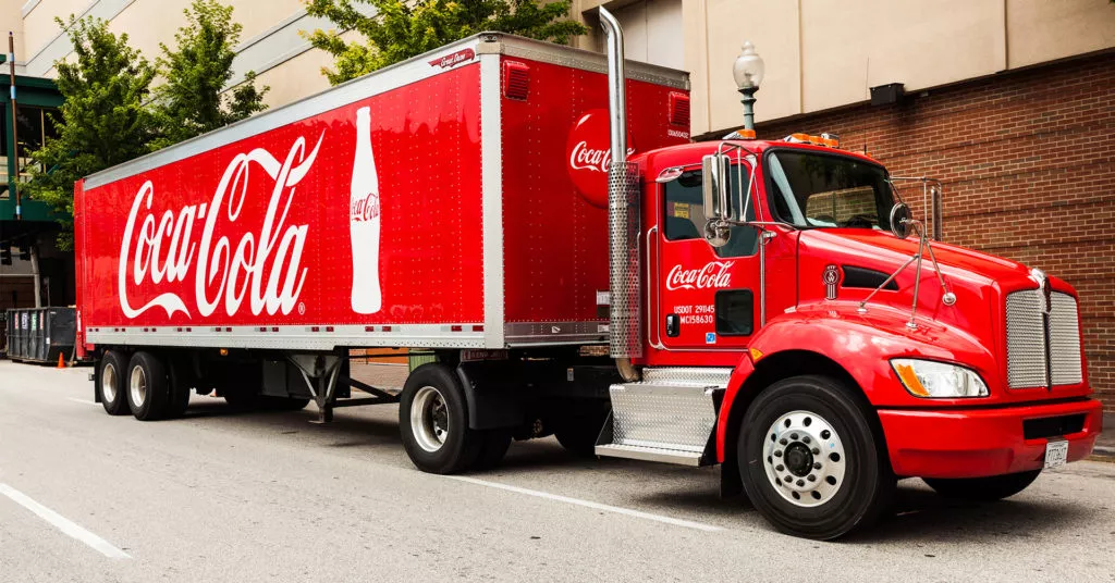 Red Coca Cola Truck