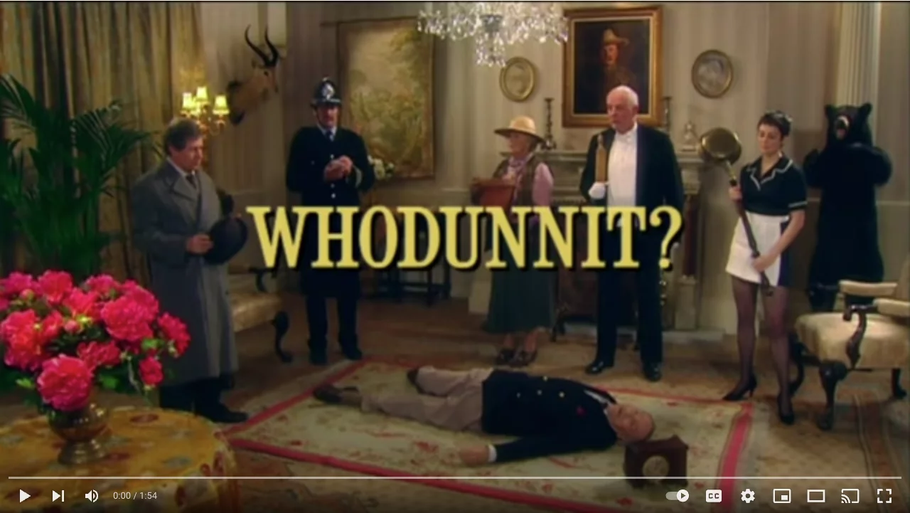 whodunnit observational awareness situational awareness training exercise