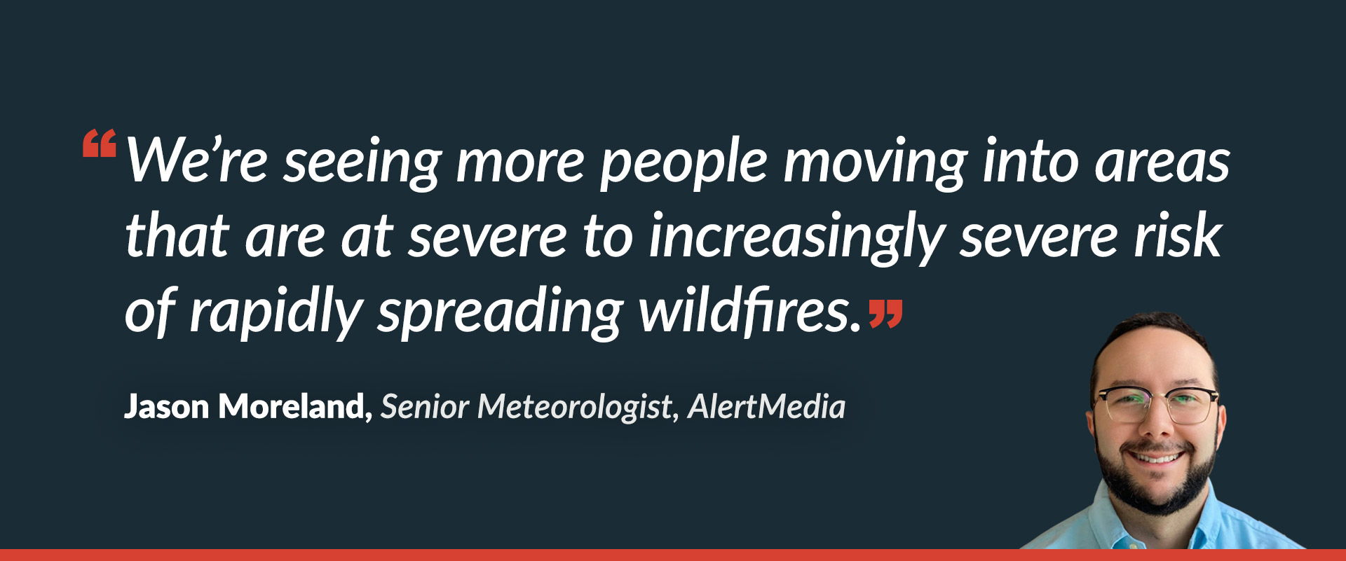 Jason wildfire preparedness quote