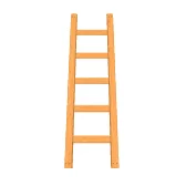 icon of yellow ladder