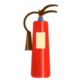 red fire extinguisher icon