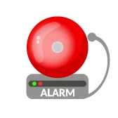 red fire bell icon