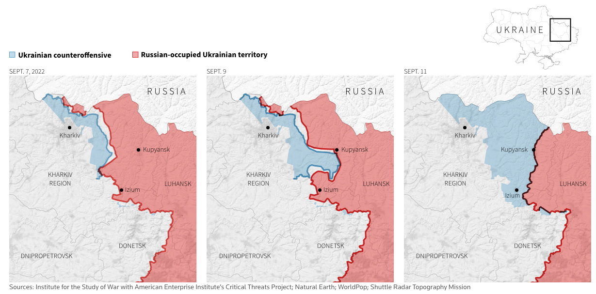 Ukraine Military Operations Map