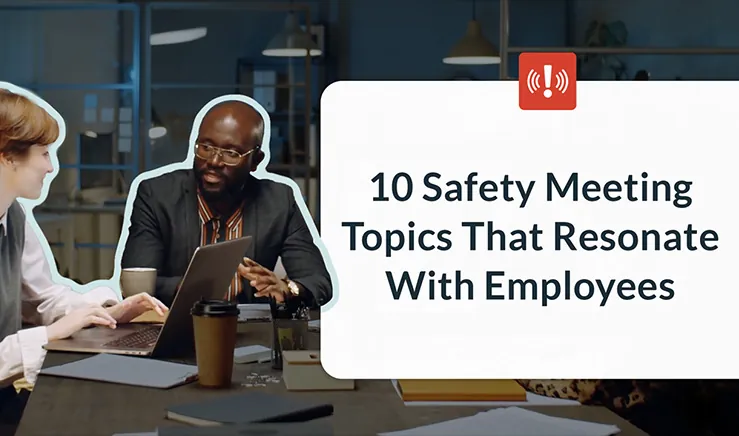 10 Safety Meeting Topics video link