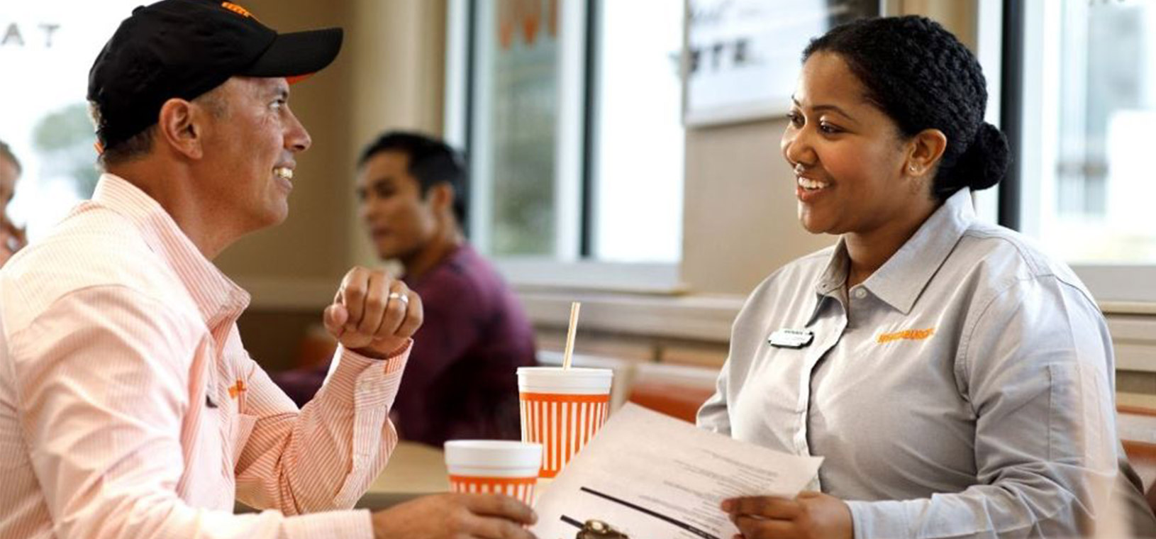 employee whataburger uniform