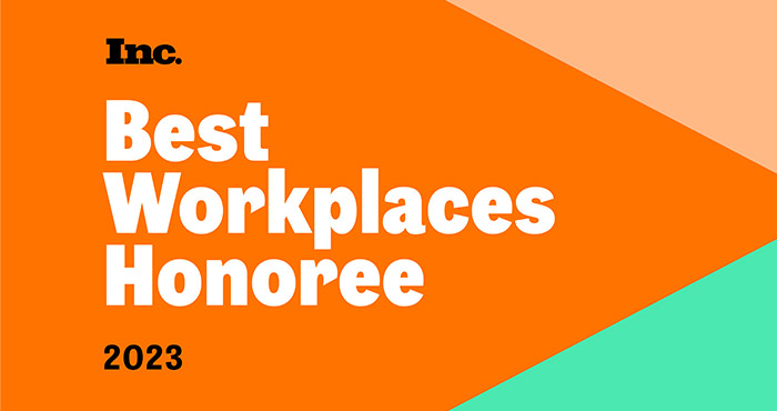 Inc. Best Workplaces Honoree, 2023