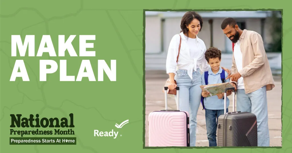 National preparedness month 2025 graphic