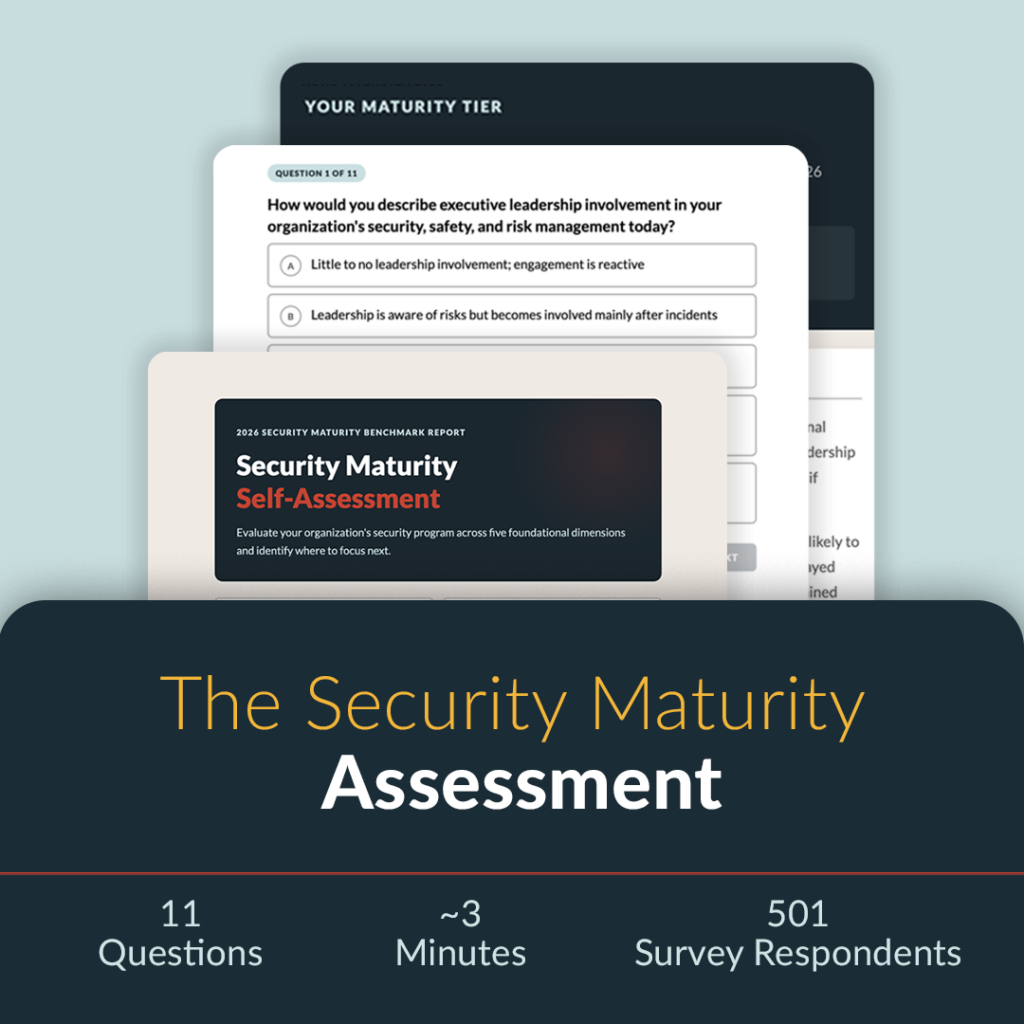 Security Maturity Self-Assessment